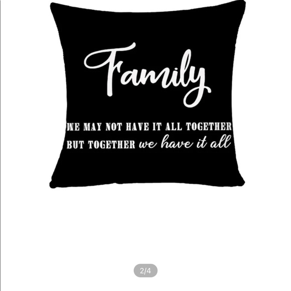 🆕 2 for $24🆕 FAMILY PILLOW COVER - Picture 2 of 4